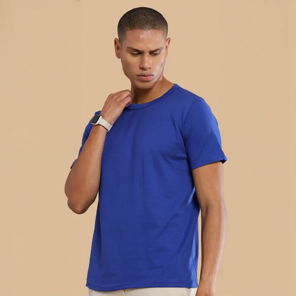 Soft and eco-friendly Sustainable 3D Crew Neck T-shirts