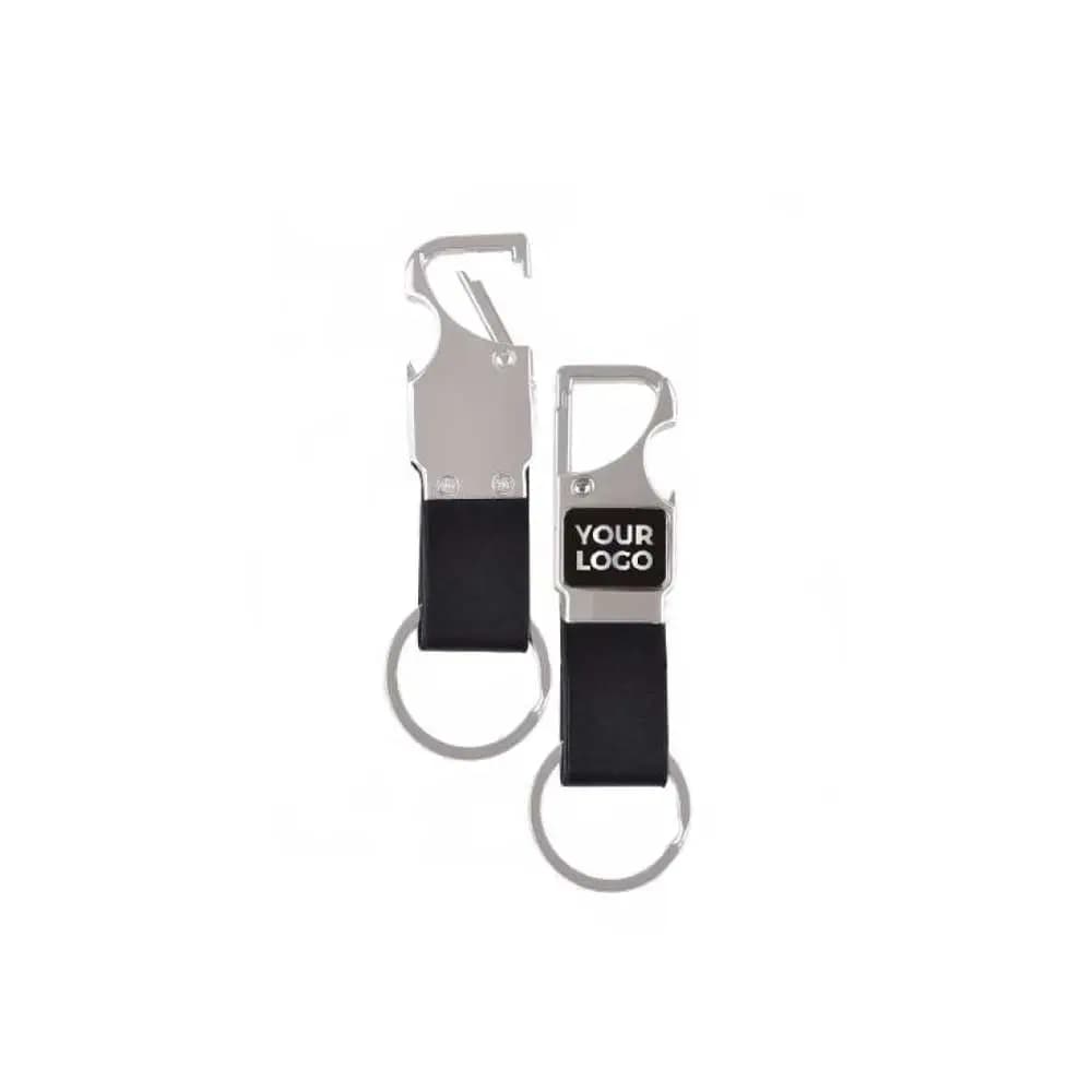 Keychain Carabiner with Bottle Opener Feature