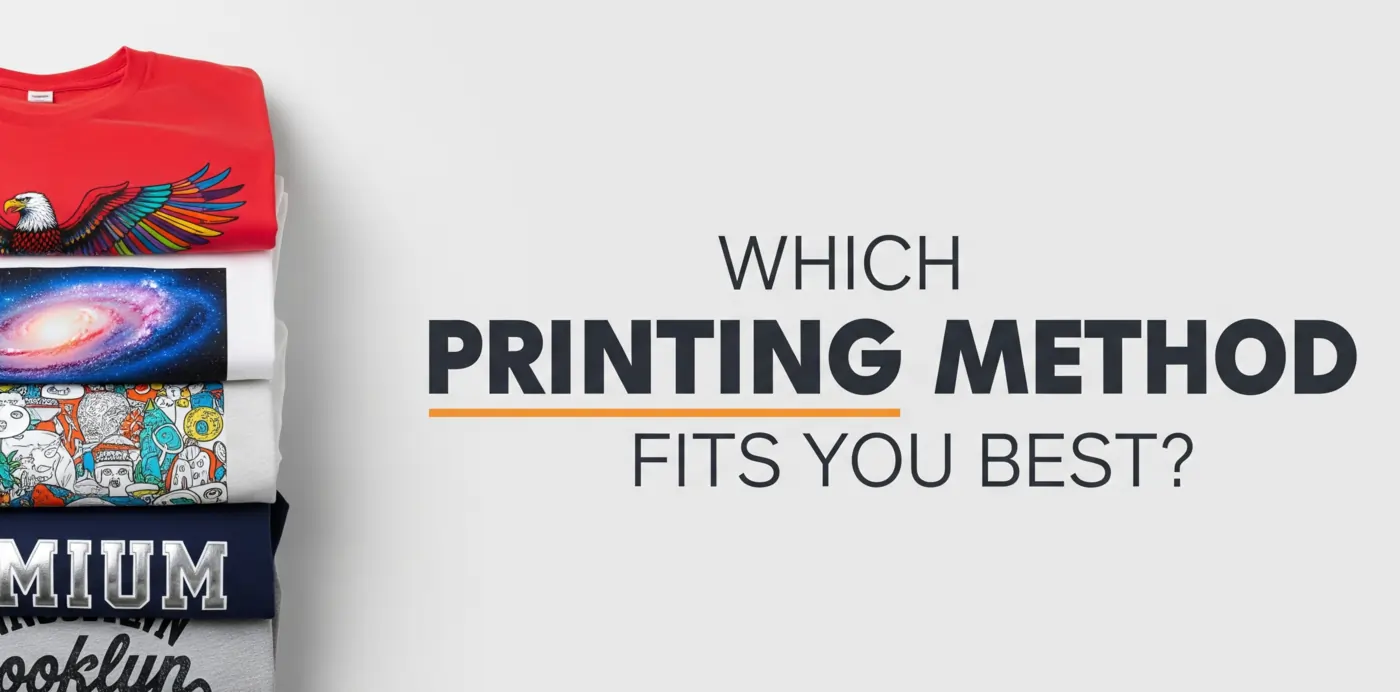 Top Printing Methods for T-Shirts: Which One Is Best?