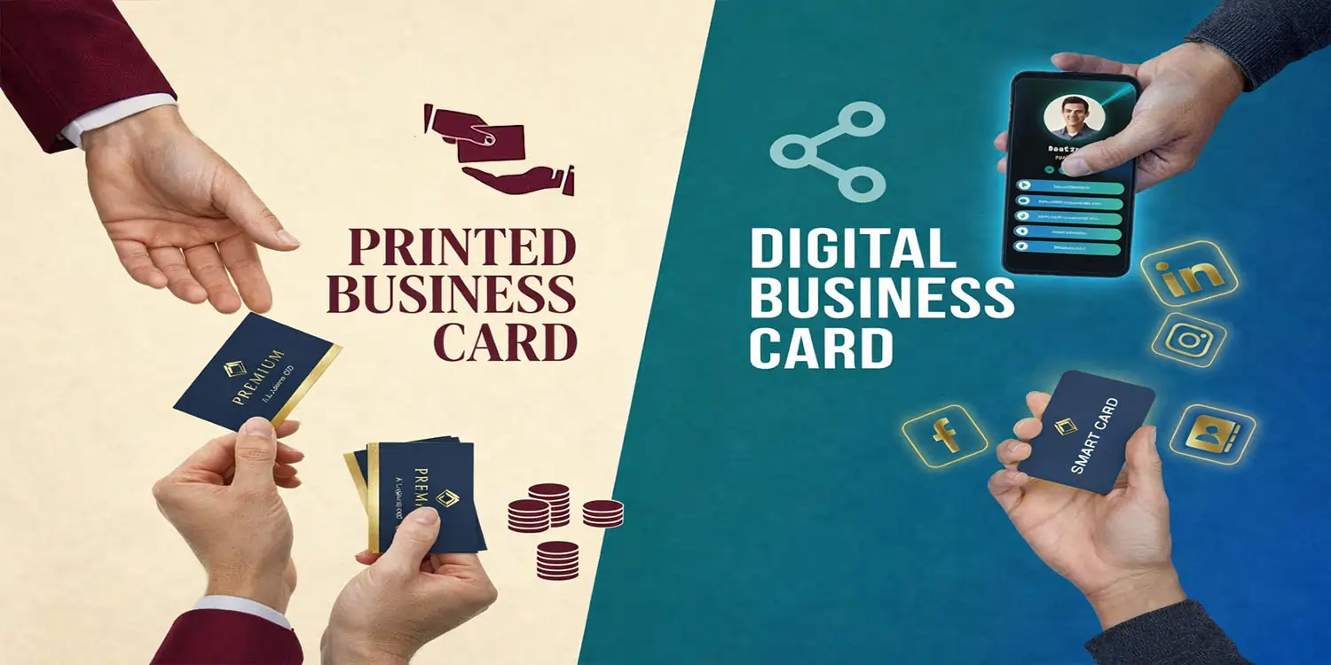 Printed vs Digital Business Card: Which One Is Better for Networking?