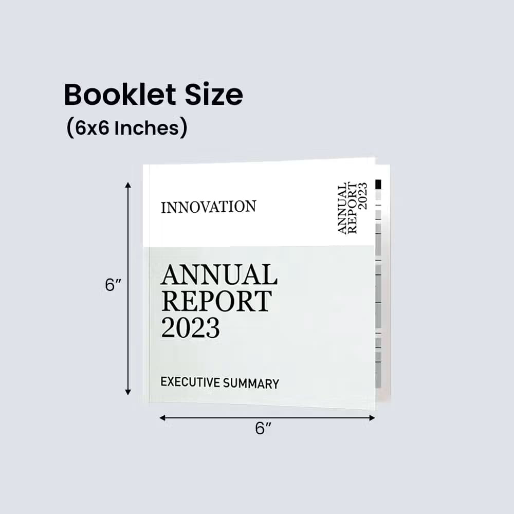 6 x 6 Inch Booklet – view 6