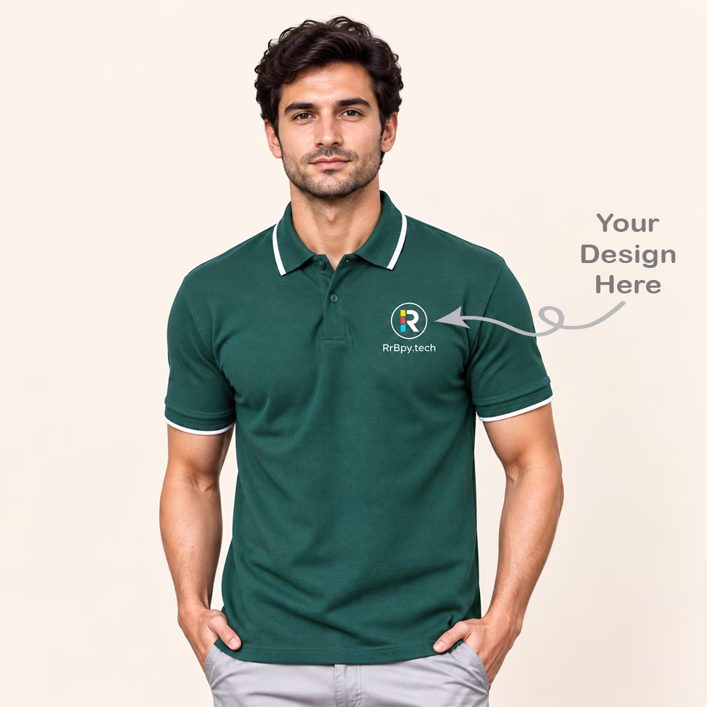 custom premium polo t-shirts for men