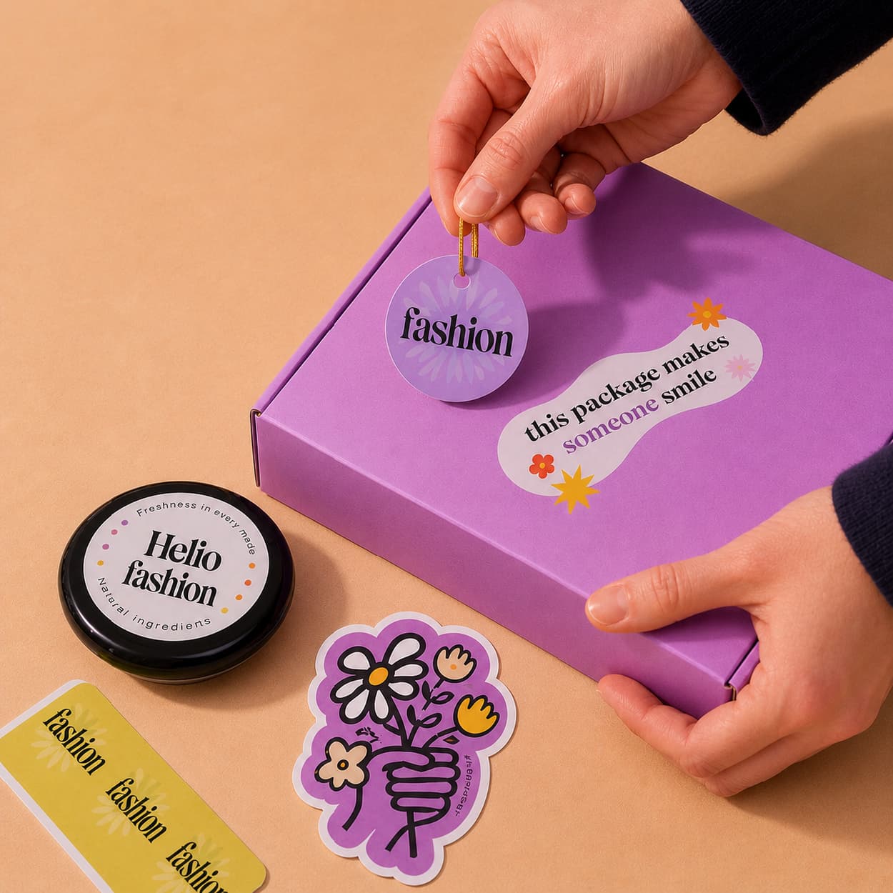 Label, Packaging and stickers