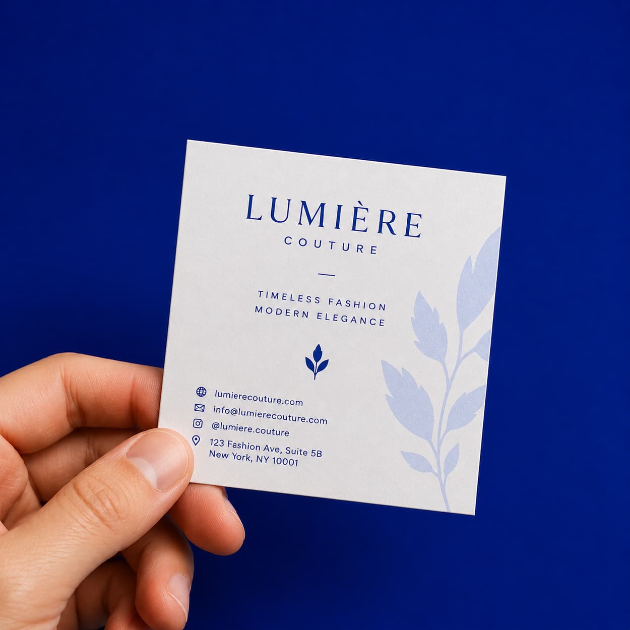 Personalized Luxury Visiting Cards