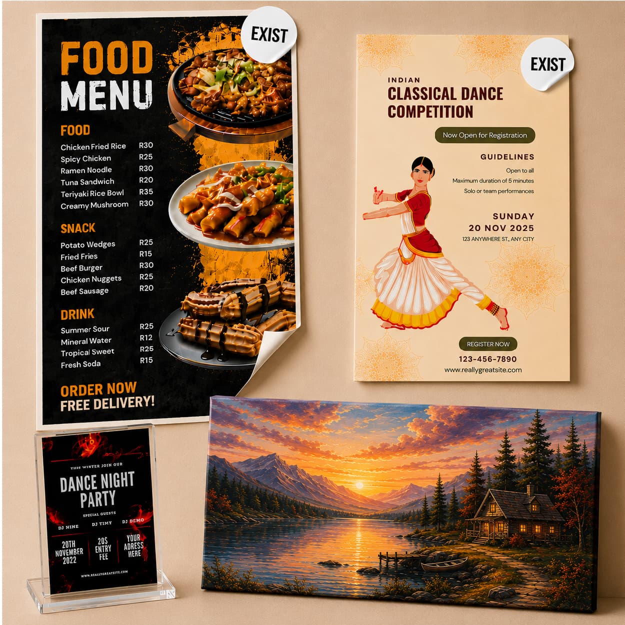 Signs, Poster & Marketing Materials