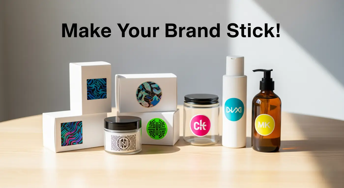 Why Custom Packaging Stickers Are Essential for Your Brand