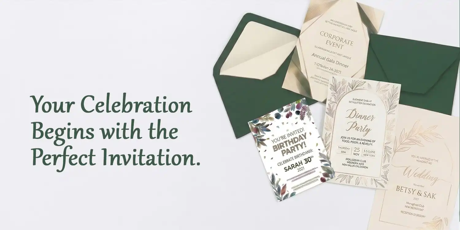 Invitation Cards Printing Ideas
