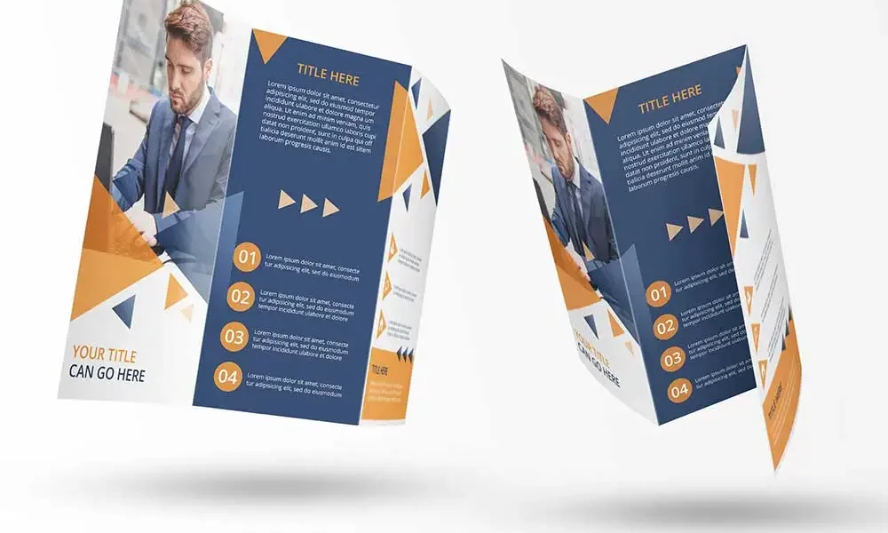 Custom printed flyers