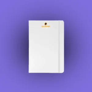 Diary with strap, ready for daily adventures.