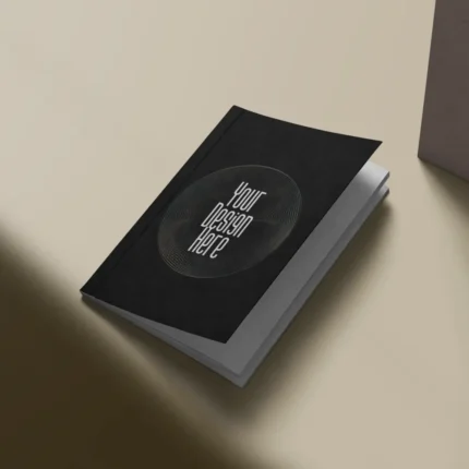 Custom notebook with personalized cover design