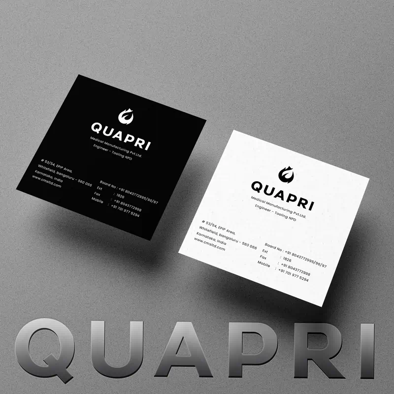 Square Business Visiting Cards