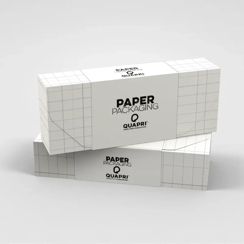 Printed packaging sleeves for retail products.