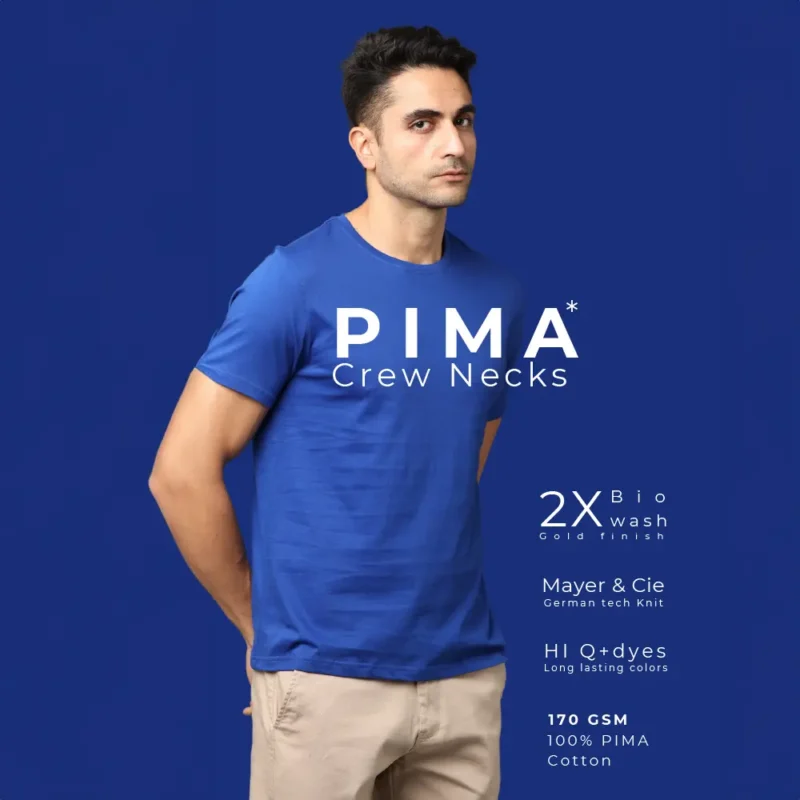 Pima Crew Neck T-shirts