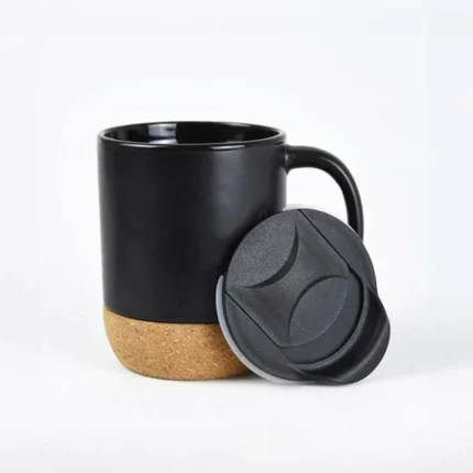 Ceramic Mug with Cork Bottom