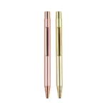 Luxury Gold and Rose Gold Metal Ball Pens with Custom Logo