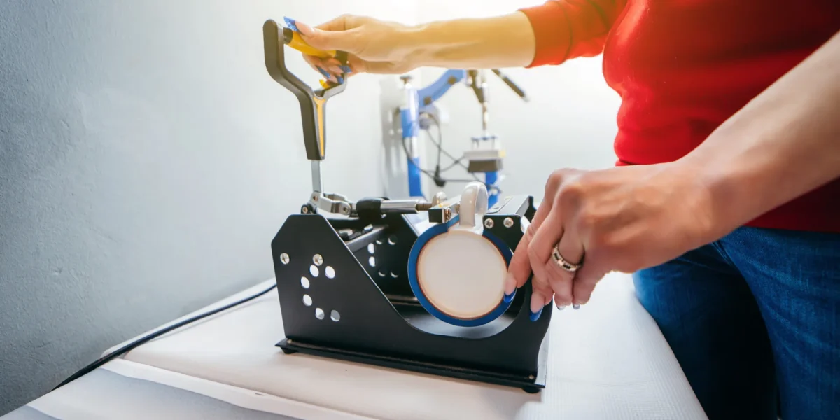 Mug Printing Using Heat Press Machine