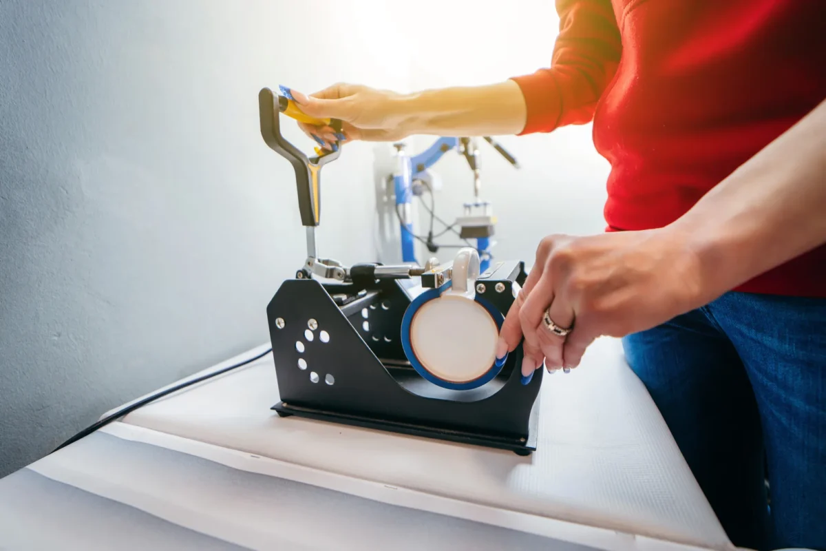 Mug Printing Using Heat Press Machine