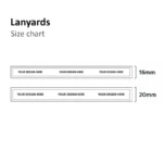 Lanyards Size Chart