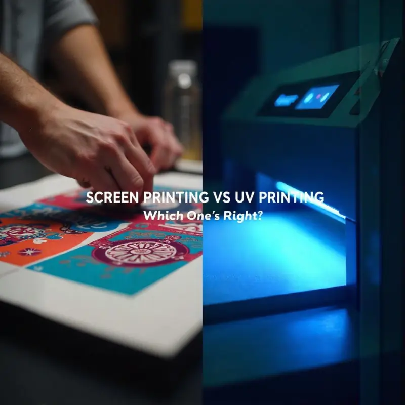 Screen Printing vs UV Printing