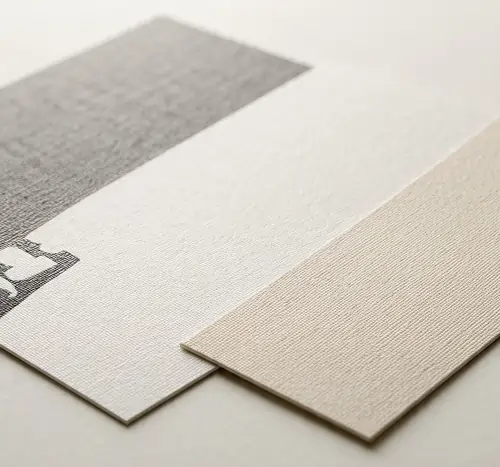 Textured printing material for your business in neutral tones on a light background