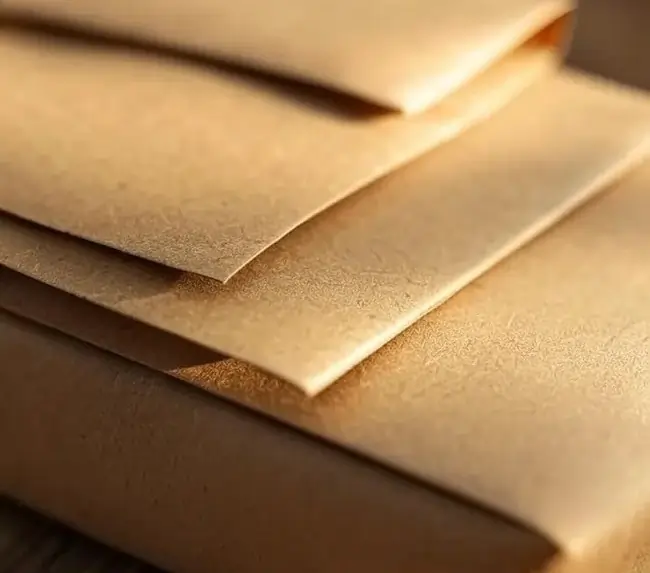 Eco-friendly kraft envelopes — perfect for sustainable packaging and mailing with a natural touch.