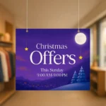 Custom Printed Square shape danglers