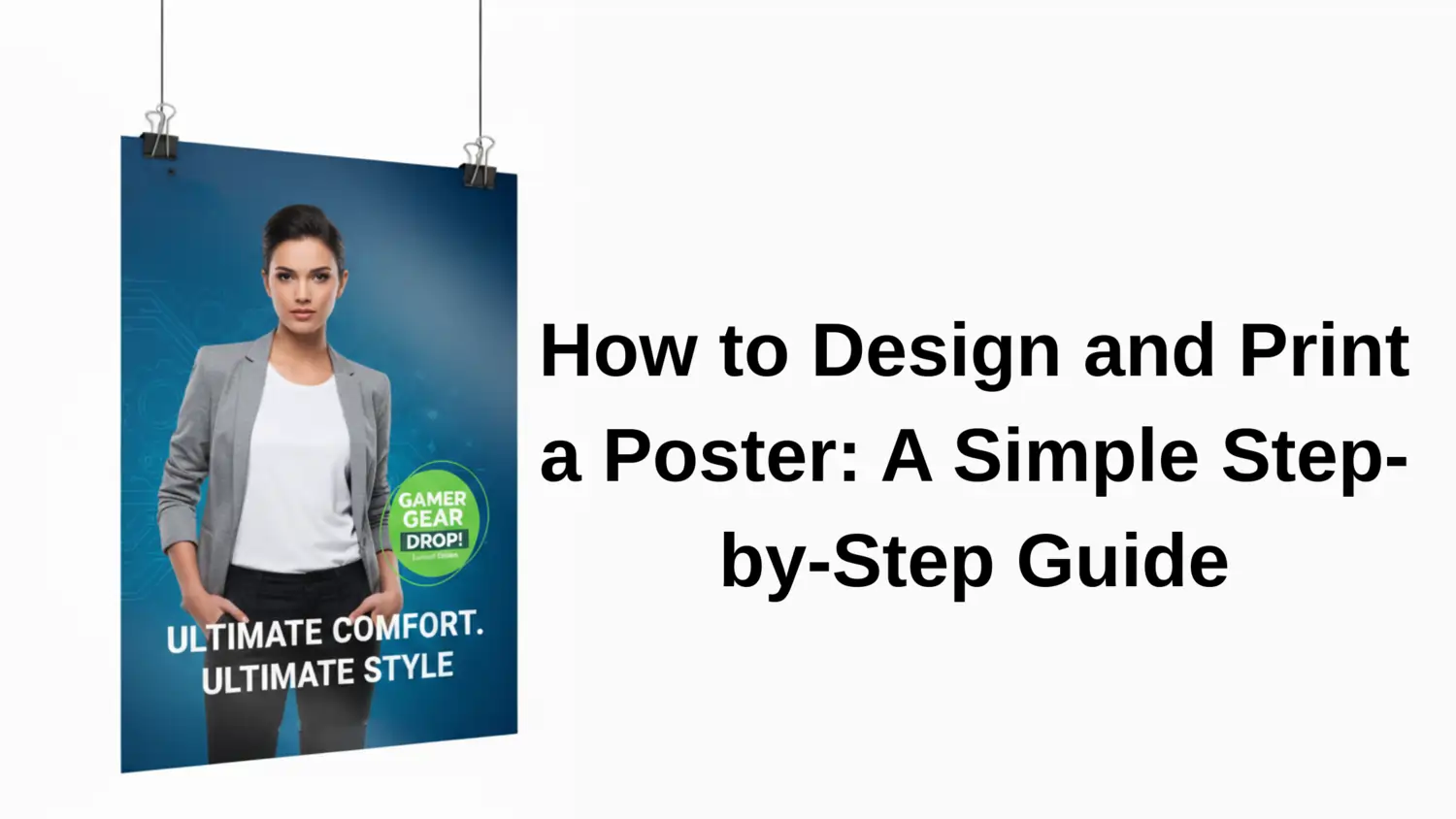 Design and Print a Poster