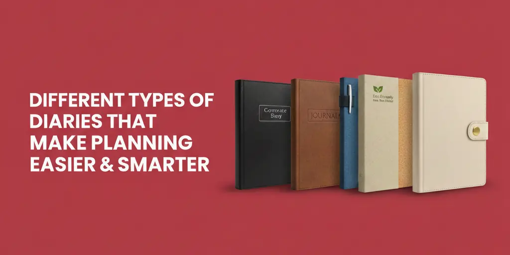Different Types of Diaries Banner Image