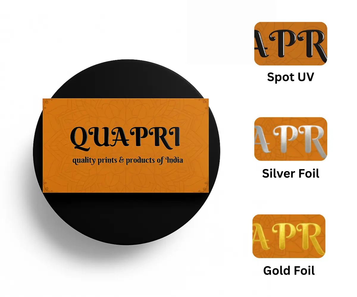 Foil cards types by Quapri