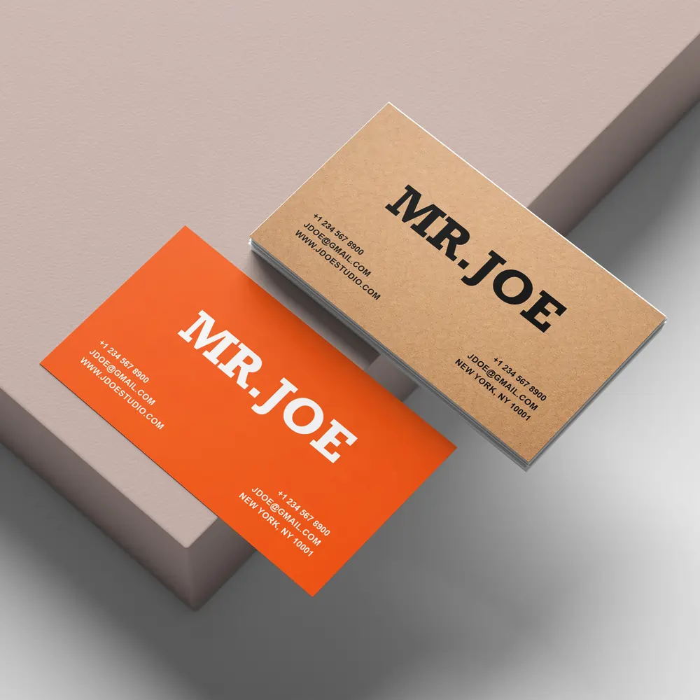 Eco Friendly and Natural Paper Visiting Cards