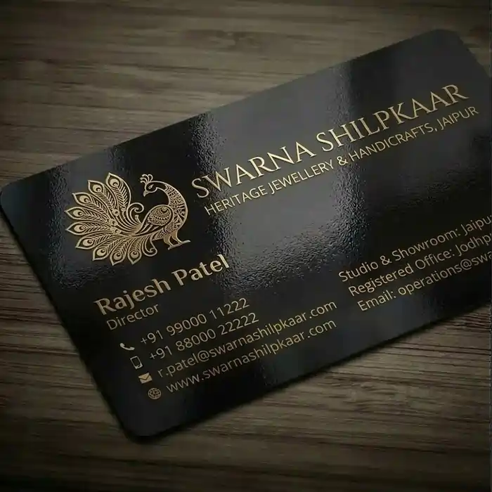 Glossy Finish Business Card