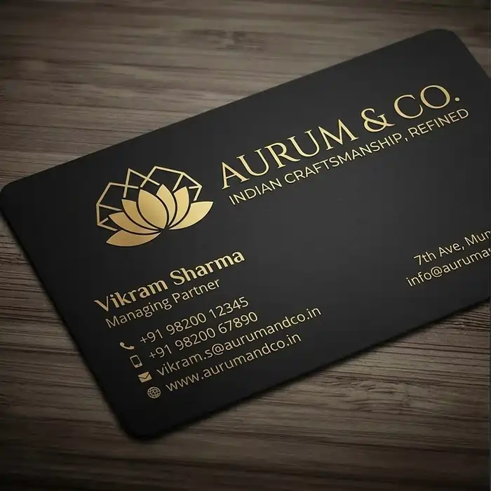 Matte Finish Business Card